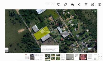 Terreno comercial à venda na Rua Brasiliano de Morais, 04, Tijuca, Alvorada, 3354 m2 por R$ 890.000
