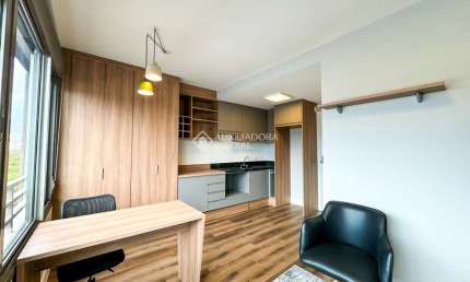 Apartamento com 1 quarto à venda na Avenida João Pessoa, 731, Farroupilha, Porto Alegre, 26 m2 por R$ 370.000