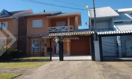 Casa em condomínio fechado com 3 quartos à venda na rua maria elaine wotter, 85, rubem berta, porto alegre, 223 m2 por r$ 600.000