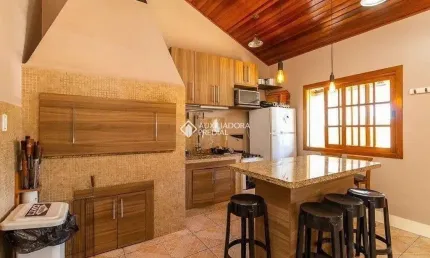 Casa em condomínio fechado com 3 quartos à venda na rua humberto de campos, 601, partenon, porto alegre, 96 m2 por r$ 430.000