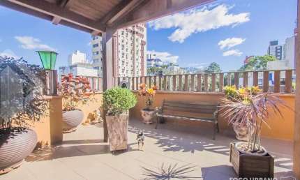 Cobertura com 3 quartos à venda na Rua Vicente da Fontoura, 2813, Rio Branco, Porto Alegre, 315 m2 por R$ 1.052.800