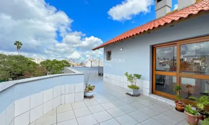 Cobertura com 3 quartos à venda na Rua Padre Hildebrando, 520, Santa Maria Goretti, Porto Alegre, 196 m2 por R$ 779.000
