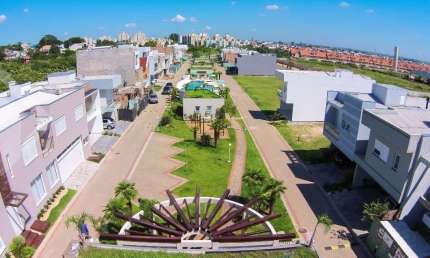 Terreno em condomínio fechado à venda na Avenida Willy Eugênio Fleck, 1605, Rubem Berta, Porto Alegre, 250 m2 por R$ 790.000