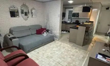 Casa com 2 quartos à venda na Rua Biguás, 481, Jardim Algarve, Alvorada, 98 m2 por R$ 340.000