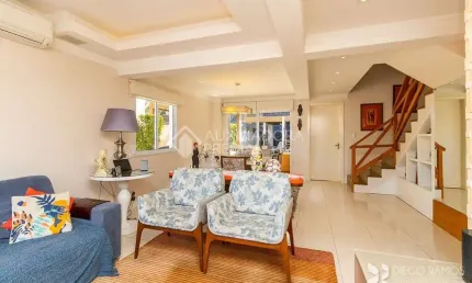 Casa em condomínio fechado com 3 quartos à venda na Rua Nadja Maria de Paula, 125, Lomba do Pinheiro, Porto Alegre, 150 m2 por R$ 730.000