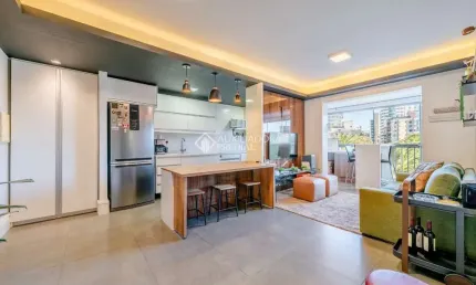 Apartamento com 1 quarto à venda na avenida luiz manoel gonzaga, 470, petrópolis, porto alegre, 59 m2 por r$ 750.000