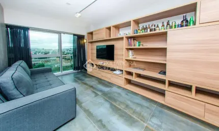 Apartamento com 1 quarto à venda na Avenida Borges de Medeiros, 2277, Praia de Belas, Porto Alegre, 46 m2 por R$ 700.000