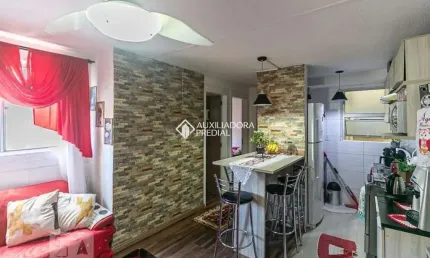 Apartamento com 2 quartos à venda na rua tomé antônio de souza, 240, campo novo, porto alegre, 39 m2 por r$ 143.000