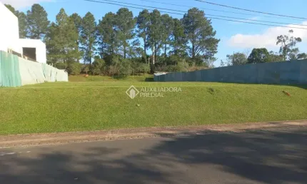 Terreno em condomínio fechado à venda na avenida juca batista, 8000, chapéu do sol, porto alegre, 1012 m2 por r$ 371.000