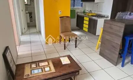Apartamento com 2 quartos à venda na Estrada Barro Vermelho, 241, Restinga, Porto Alegre, 54 m2 por R$ 129.000