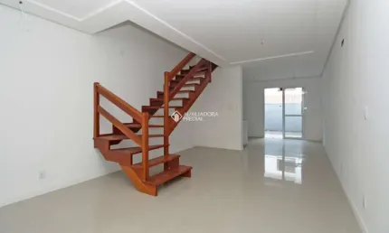 Casa em condomínio fechado com 3 quartos à venda na rua doutor cláudio walter ferreira da silva, 251, guarujá, porto alegre, 128 m2 por r$ 450.000