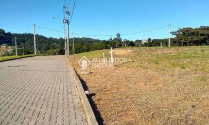 Terreno em condomínio fechado à venda na Estrada Jorge Pereira Nunes, 1026, Campo Novo, Porto Alegre, 303 m2 por R$ 190.000