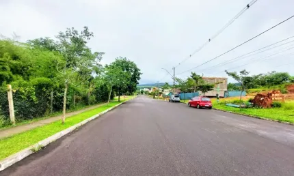Terreno em condomínio fechado à venda na Rua Martim Aranha Filho, 191, Lomba do Pinheiro, Porto Alegre, 126 m2 por R$ 90.000