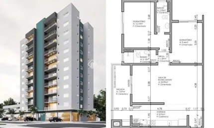 Apartamento com 2 quartos à venda na Rua Ruy Barbosa, 168, Centro, Estância Velha, 80 m2 por R$ 440.000