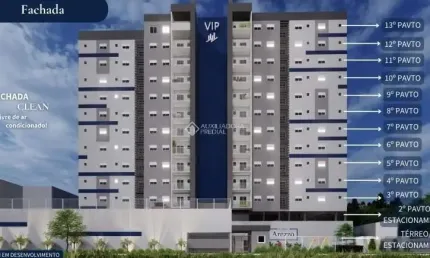 Apartamento com 2 quartos à venda na Rua Júlio Birck, 615, Vila Nova, Novo Hamburgo, 49 m2 por R$ 306.000
