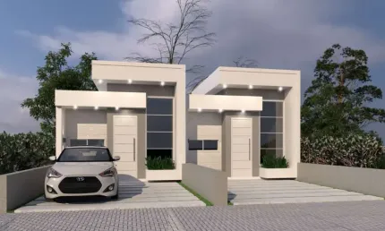 Casa com 2 quartos à venda na Fortaleza, 31, Lago Azul, Estância Velha, 58 m2 por R$ 299.000
