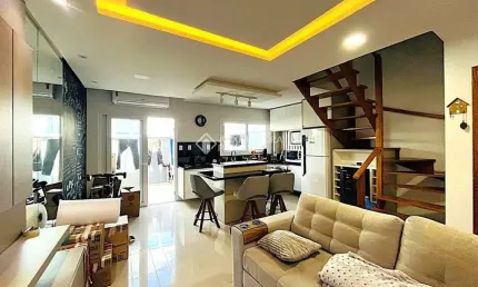 Casa em condomínio fechado com 2 quartos à venda na Rua Marechal Deodoro, 45, Industrial, Novo Hamburgo, 72 m2 por R$ 498.000