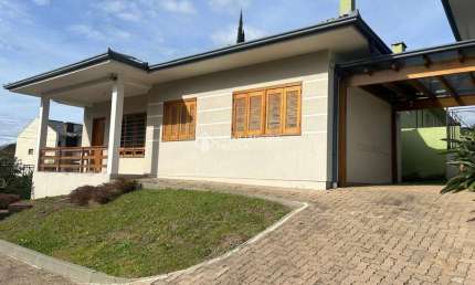 Casa em condomínio fechado com 3 quartos à venda na Rua Danilo Haas, 186, Juriti, Nova Petrópolis, 87 m2 por R$ 585.000