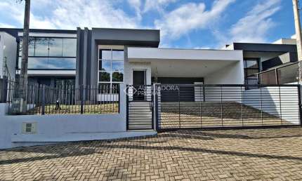 Casa em condomínio fechado com 3 quartos à venda na José Jarbas Do Valle Mattos, 268, Solar do Campo, Campo Bom, 134 m2 por R$ 1.200.000