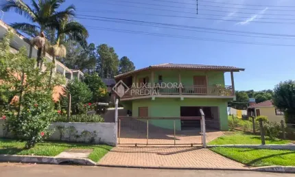 Casa em condomínio fechado com 3 quartos à venda na Rua Emílio Fernando Martini, 151, Lomba Grande, Novo Hamburgo, 378 m2 por R$ 800.000