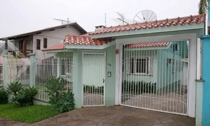 Casa em condomínio fechado com 3 quartos à venda na Rua Irmão Norberto, 42, Rincão, Novo Hamburgo, 206 m2 por R$ 636.000