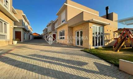 Casa em condomínio fechado com 2 quartos à venda na Rua Jahu, 133, Pátria Nova, Novo Hamburgo, 104 m2 por R$ 494.700