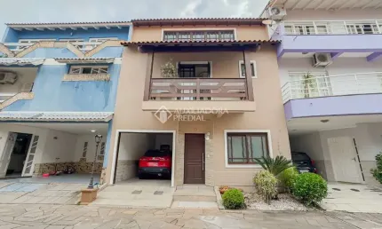 Casa em condomínio fechado com 3 quartos à venda na alameda três de outubro, 665, sarandi, porto alegre, 189 m2 por r$ 799.999