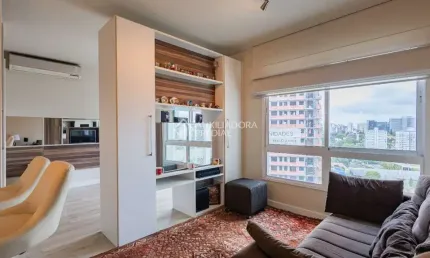 Apartamento com 1 quarto à venda na rua valdir antônio lopes, 199, três figueiras, porto alegre, 36 m2 por r$ 495.000