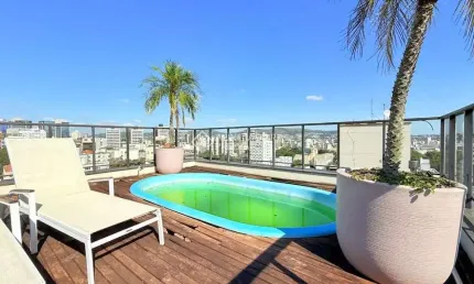 Cobertura com 3 quartos à venda na Avenida Encantado, 62, Petrópolis, Porto Alegre, 242 m2 por R$ 1.980.000