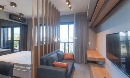 Apartamento com 1 quarto à venda na rua anita garibaldi, 1855, boa vista, porto alegre, 37 m2 por r$ 750.000