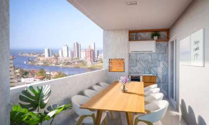 Apartamento com 3 quartos à venda na Manoel Laurentino Gonçalves, 95, Centro, Passo de Torres, 81 m2 por R$ 850.000