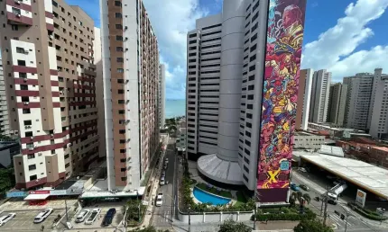 Meireles Edificio Tulip Lindo Flat reformado a venda