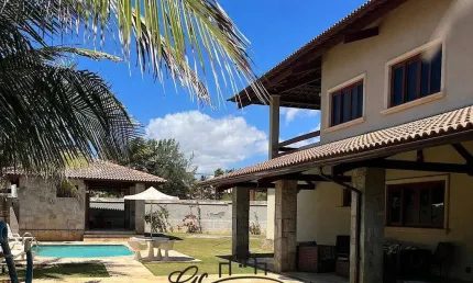 Casa com 5 quartos à venda na Avenida Dos Golfinhos, Porto das Dunas, Aquiraz