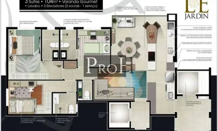 Apartamento com 3 quartos à venda no Santo Antônio, São Caetano do Sul 