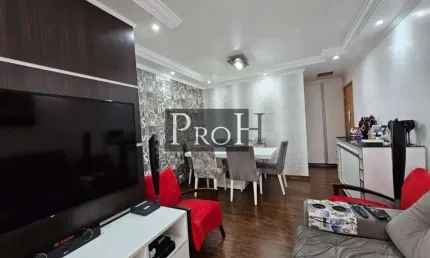 Apartamento com 3 quartos à venda na Vila Homero Thon, Santo André 