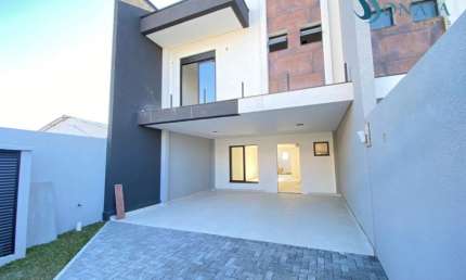 Sobrado 3 quartos, um suíte com closet, à venda – Jardim Cruzeiro, São José dos Pinhais – PR