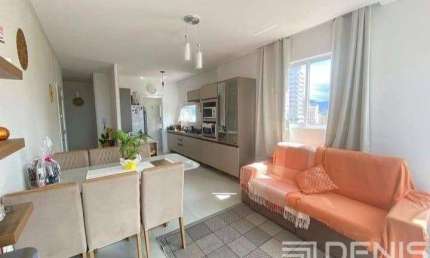 Ótimo Apto - 1 Suíte + 2 Qt - Mobiliado - Perequê - Porto Belo