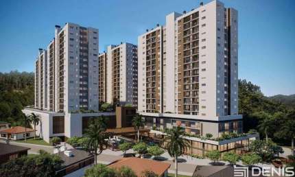 Lançamento! Apto - 1 Suíte + 2 Qts - 75 m² - Ótima Área de Lazer - Fazenda - Itajaí/SC