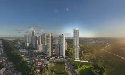 Localização ímpar no altiplano apartamentos de 105 m² a 168 m² lazer incomparável  design inovador 