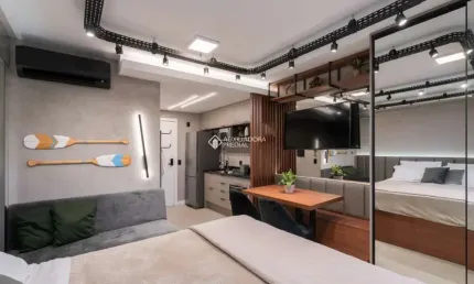 Apartamento com 1 quarto à venda na Rua Tenente-Coronel Fabrício Pilar, 311, Mont Serrat, Porto Alegre, 25 m2 por R$ 606.717