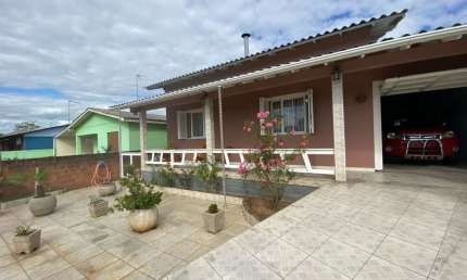 Casa com 2 quartos à venda na Rua Nei Fernandes Vargas Silveira, 116, Arroio da Manteiga, São Leopoldo, 130 m2 por R$ 349.900