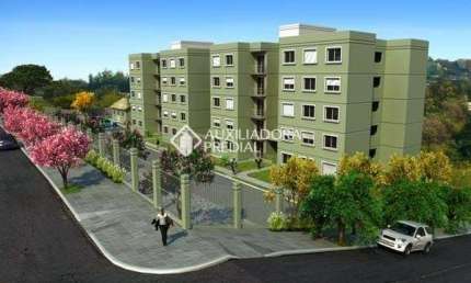 Apartamento com 2 quartos à venda na Rua Alfredo Marotzki, 1175, Canudos, Novo Hamburgo, 53 m2 por R$ 220.000