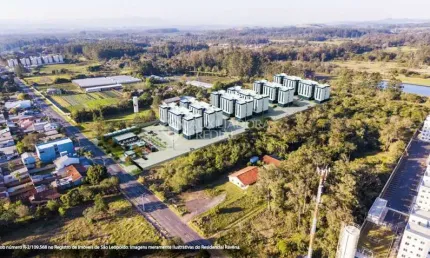 Apartamento com 2 quartos à venda na Rua Odilo Aloysio Daudt, 423, Feitoria, São Leopoldo, 50 m2 por R$ 170.000