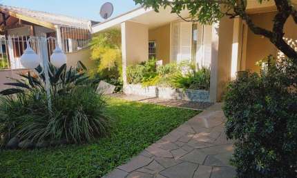 Casa em condomínio fechado com 2 quartos à venda na Rua Otto Daudt, 1495, Feitoria, São Leopoldo, 180 m2 por R$ 299.000
