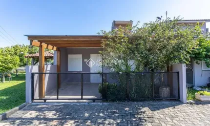 Casa em condomínio fechado com 2 quartos à venda na rua dona maria, 43, campestre, são leopoldo, 60 m2 por r$ 330.000