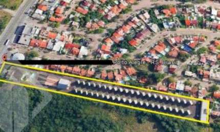 Terreno em condomínio fechado à venda na Avenida Juca Batista, 1840, Guarujá, Porto Alegre, 15800 m2 por R$ 9.890.000