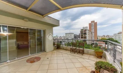 Cobertura com 3 quartos à venda na Avenida Érico Veríssimo, 900, Menino Deus, Porto Alegre, 198 m2 por R$ 849.000