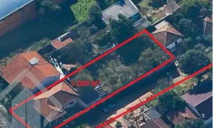 Terreno em condomínio fechado à venda na Rua Mariano de Matos, 558, Santa Tereza, Porto Alegre, 1090 m2 por R$ 450.000