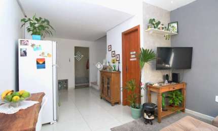Casa em condomínio fechado com 2 quartos à venda na Rua Sebastião Wolf, 281, Nonoai, Porto Alegre, 78 m2 por R$ 290.000
