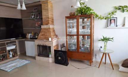 Casa em condomínio fechado com 3 quartos à venda na Rua Erechim, 293, Nonoai, Porto Alegre, 146 m2 por R$ 649.000